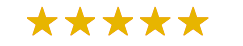 5 out of 5 stars book review graphic