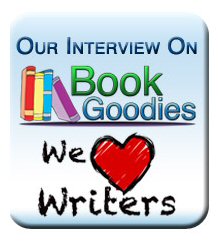 our interview on Book Goodies banner