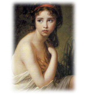 the bather by Elizabeth Vigee-LeBrun