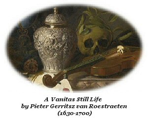 Vanitas still life, late 17th century
